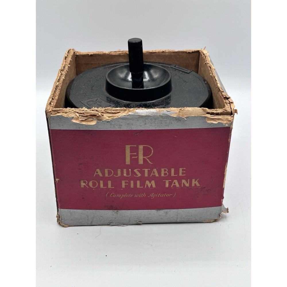 Fink Roselieve Adjustable Roll Film Tank Genuine Bakelite